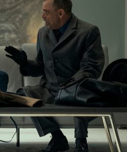 Arthur Pym The Fall of the House of Usher Wool Coat Black Friday Sale