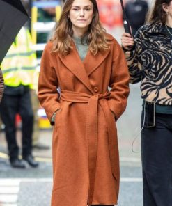 Black Doves Keira Knightley Tan Brown Trench Coat Black Friday Sale