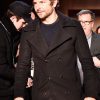 Bradley Cooper Vintage Black Wool Peacoat
