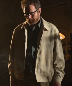 Breaking Bad Walter White Cotton Beige Jacket Black Friday Sale