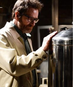 Breaking Bad Walter White Cotton Beige Jacket on Sale
