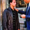 Bronx Tale Lillo Brancato Black Leather Coat