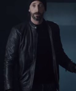 Bullet Head Adrien Brody Leather Jacket Easter Sale