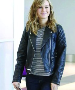 Captain Marvel Brie Larson Leather Jacket