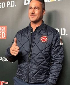 Chicago Fire Taylor Kinney Puffer Jacket