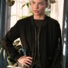 Chloe Decker Lucifer S03 Bomber Wool Jacket
