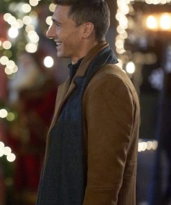 Christmas Tree Lane Andrew Walker Brown Wool Coat Shop now