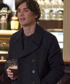 Cillian Murphy Classic Winter Wool Coat New Year Sale