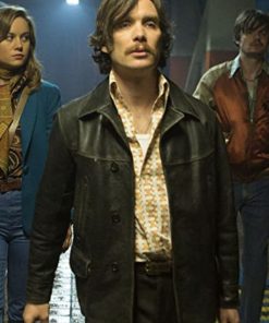 Cillian Murphy Free Fire Black Leather Jacket Black Friday Sale
