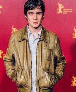 Cillian Murphy Tan Leather Jacket Buy now