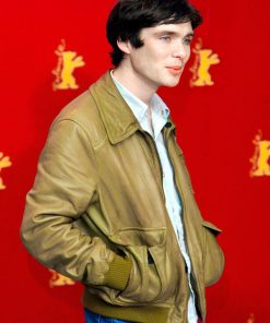 Cillian Murphy Tan Leather Jacket Shop now