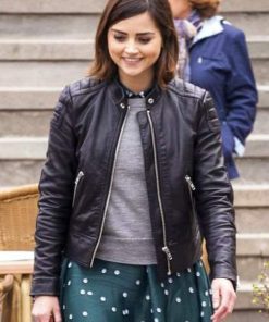 Clara Oswald Doctor Who Leather Jacket Shop now