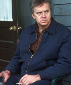 Clint Eastwood Mystic River Blue Cotton Jacket