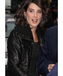 Cobie Smulders How I Met Your Mother Leather Jacket Gifts For Him