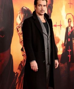 Colin Farrell The Penguin Wool Coat Free Shipping UK USA Europe