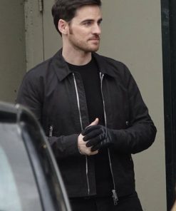 Colin O'Donoghue Once Upon A Time Cotton Jacket Black Friday Sale