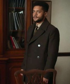 DS Porter Vigil Brown Wool Coat
