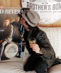 Damon Salvatore Biker Distressed Trucker Leather Jacket Black Friday Sale