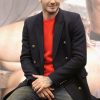 David Beckham Vintage Blue Wool Coat