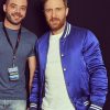 David Guetta Bomber Varsity Satin Jacket