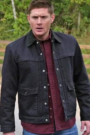 Dean Winchester Supernatural Cotton Jacket Free Shipping UK USA Canada