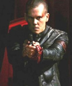 Death Sentence Kevin Bacon Cafe Racer Leather Jacket Buy now