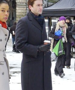 Doctor Who David Tenant Black Wool Coat