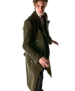 Eleventh Doctor Matt Smith Doctor Who Green Wool Coat Shop now