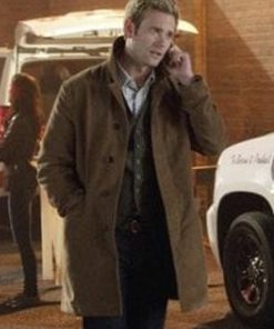 Eric Johnson Rookie Blue Wool Coat Black Friday Sale