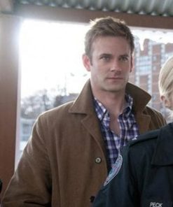 Eric Johnson Rookie Blue Wool Coat Shop now