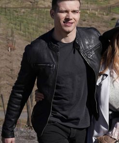 Evan Buckley 9-1-1 Black Leather Jacket