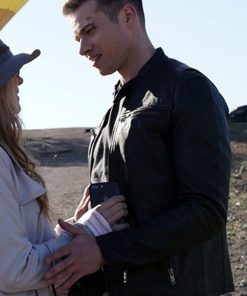 Evan Buckley 9-1-1 Black Leather Jacket New Year Sale