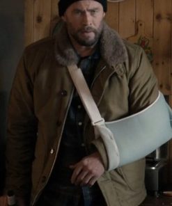 Extraction 2 Chris Hemsworth Brown Cotton Jacket Free Shipping Worldwide