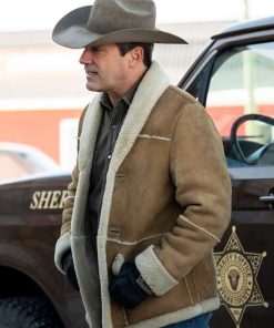 Fargo Roy Tillman Suede Leather Shearling Jacket