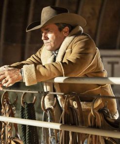 Fargo Roy Tillman Suede Leather Shearling Jacket Shop now