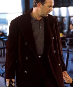 For Love Of The Game Kevin Costner Brown Wool Coat
