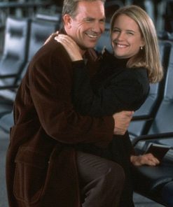 For Love Of The Game Kevin Costner Brown Wool Coat Shop now