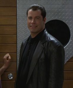 Get Shorty John Travolta Vintage Leather Blazer Buy now