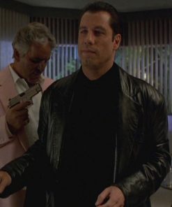Get Shorty John Travolta Vintage Leather Blazer Easter Sale