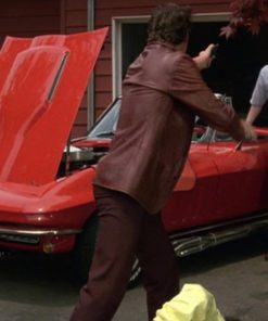 Goodfellas Henry Hill Brown Leather Blazer Shop now