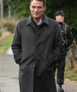 Man In The High Castle John Smith Gray Wool Coat