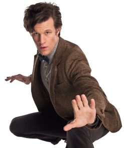 Matt Smith Eleventh Doctor Who Vintage Wool Blazer Gifts For Him