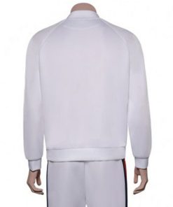 Me Time Mark Wahlberg White Fleece Tracksuit Free Shipping UK USA Canada