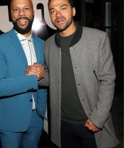 O-T Fagbenle Black Widow Gray Wool Coat