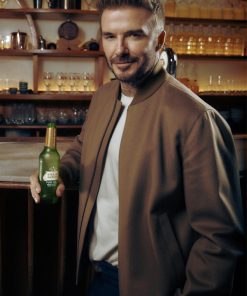 TV Commercial David Beckham Brown Wool Jacket Black Friday Sale