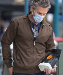 The Dry Eric Bana Brown Cotton Jacket