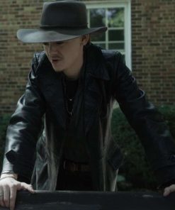 Benny Watts The Queen’s Gambit Black Leather Coat Gifts For Him