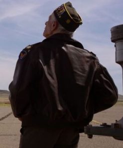 Better Call Saul Fudge Aviator Brown Leather Jacket Black Friday Sale