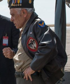 Better Call Saul Fudge Aviator Brown Leather Jacket Shop now