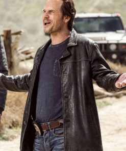 Bill Paxton Training Day Black Leather Jacket